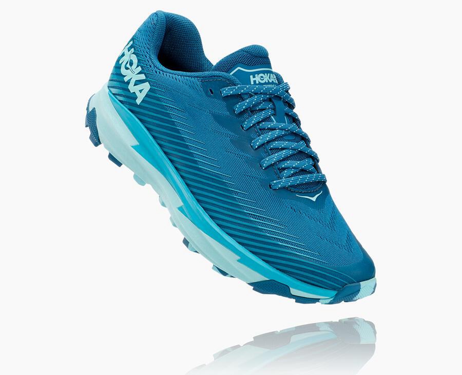 Tenis Trail Hoka One One Feminino Azuis - Torrent 2 - 249-QNUDZL